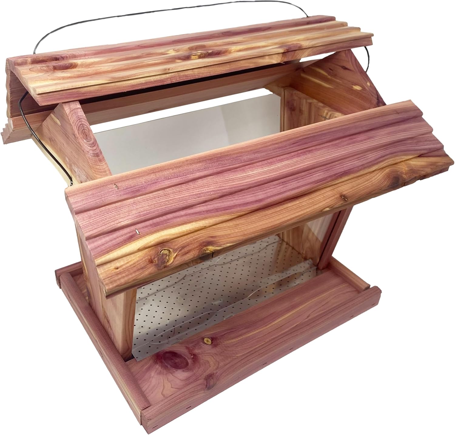 Large Ranch Cedar Bird Feeder - Made in USA