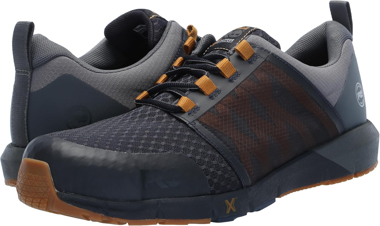 Timberland PRO Men's Radius Composite Safety Toe Industrial Athletic Work Shoe, Navy/Charcoal-2024 New, 13W - Image 7