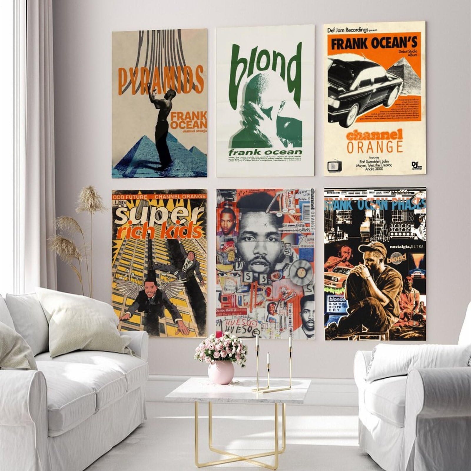 PLLILYBR Radiohead-the Bends Decor woonkamer canvas muurkunst moderne