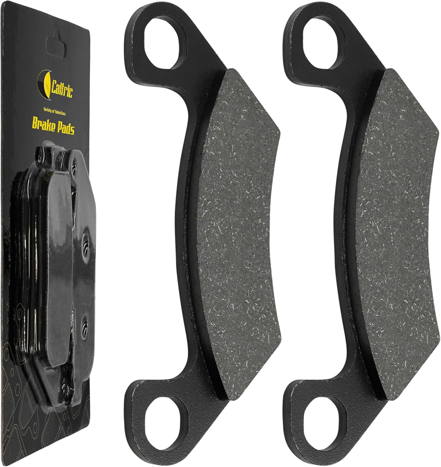 Caltric Rear Left or Right Brake Pad Compatible with John Deere RSX850i RSX860E RSX860M Gator