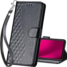 for T-Mobile Revvl 7 Pro 5G Wallet case, Black