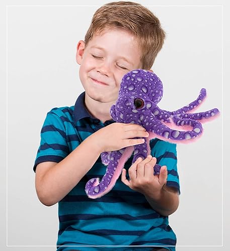 Miniatura 7 de DolliBu Colección de animales de peluche salvaje, el mejor regalo de animales para niños, adorable criatura marina del zoológico peekaboo critters –