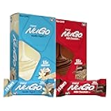 NuGo Original Variety, Vanilla Yogurt 15 bars & Chocolate 15 bars, 11g Protein, Gluten Free, 30 Count