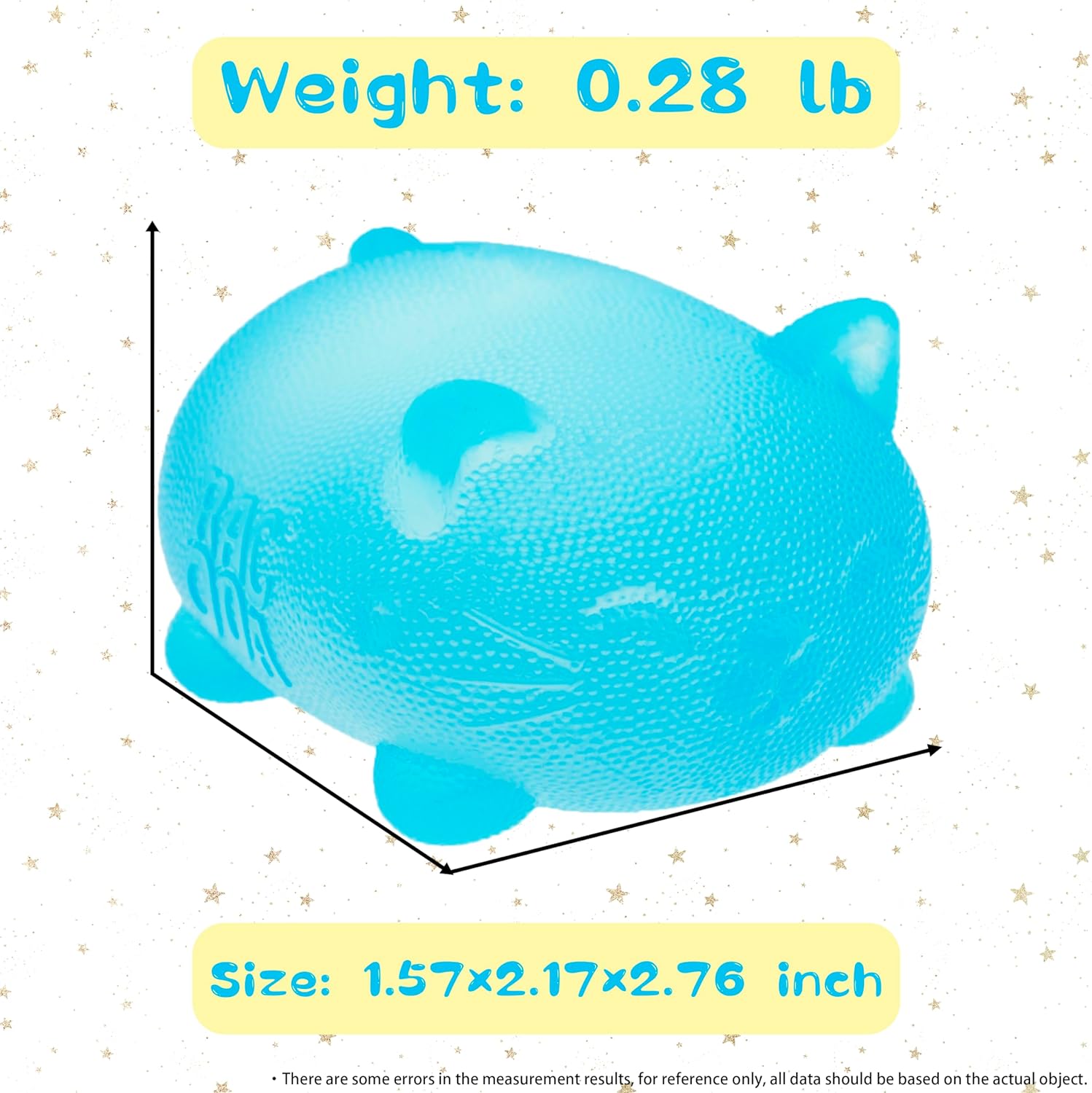 Stress Cat Toy, Sensory Fidget Toy, Sugar Filled Squishy Toys for Kids Stress Relief - High Density Squeeze Balls for Students Calming - Ultra-Soft Decompression Venting Toys - Image 6