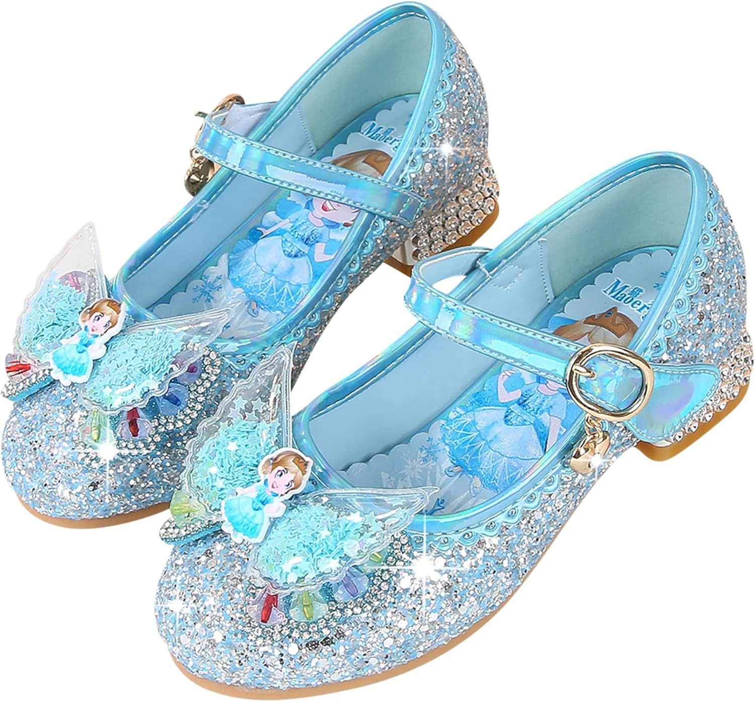 Scarpe Passeggio Bimba Suola Dura UK 2-6 Scarpe Brevettate Per Bambina Stile Spagnolo - T-Bar Con Fiocco, Bianco E Rosa, Perfette Per Matrimoni E Feste Scarpe T-bar Con Fiocco