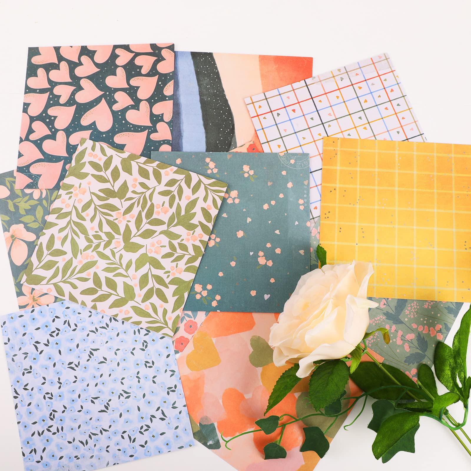 Designpapier Weihnachten A5 Gru00f6u00dfe Herbst Thanksgiving Ernte Thema  Punkt Scrapbook, DIY Album Scrapbook Papier, Gruu00dfkartenherstellung  Hintergrund Papier Bastelbedarf Malerei Scrapbook Weihnachten, image size:1600x1600