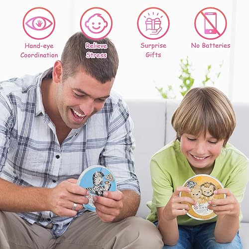 Miniatura 4 de SevenQ Juegos de agua para niños paquete de 4 juguetes de mano para juegos de agua juegos de mano para lanzar anillos de agua juegos de viaje para