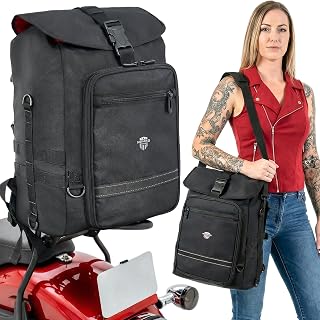 Nomad Sissy Bar Bag Expandable Roll Top