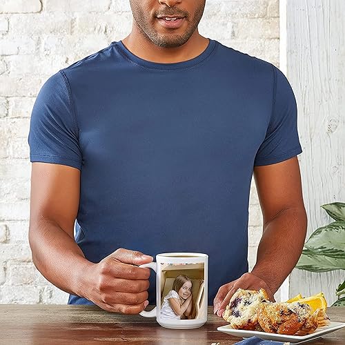 Miniatura 9 de Taza personalizada Taza de café personalizada Tazas personalizadas con textos fotográficos Logo Tazas Personalizadas Diseñe su propio.