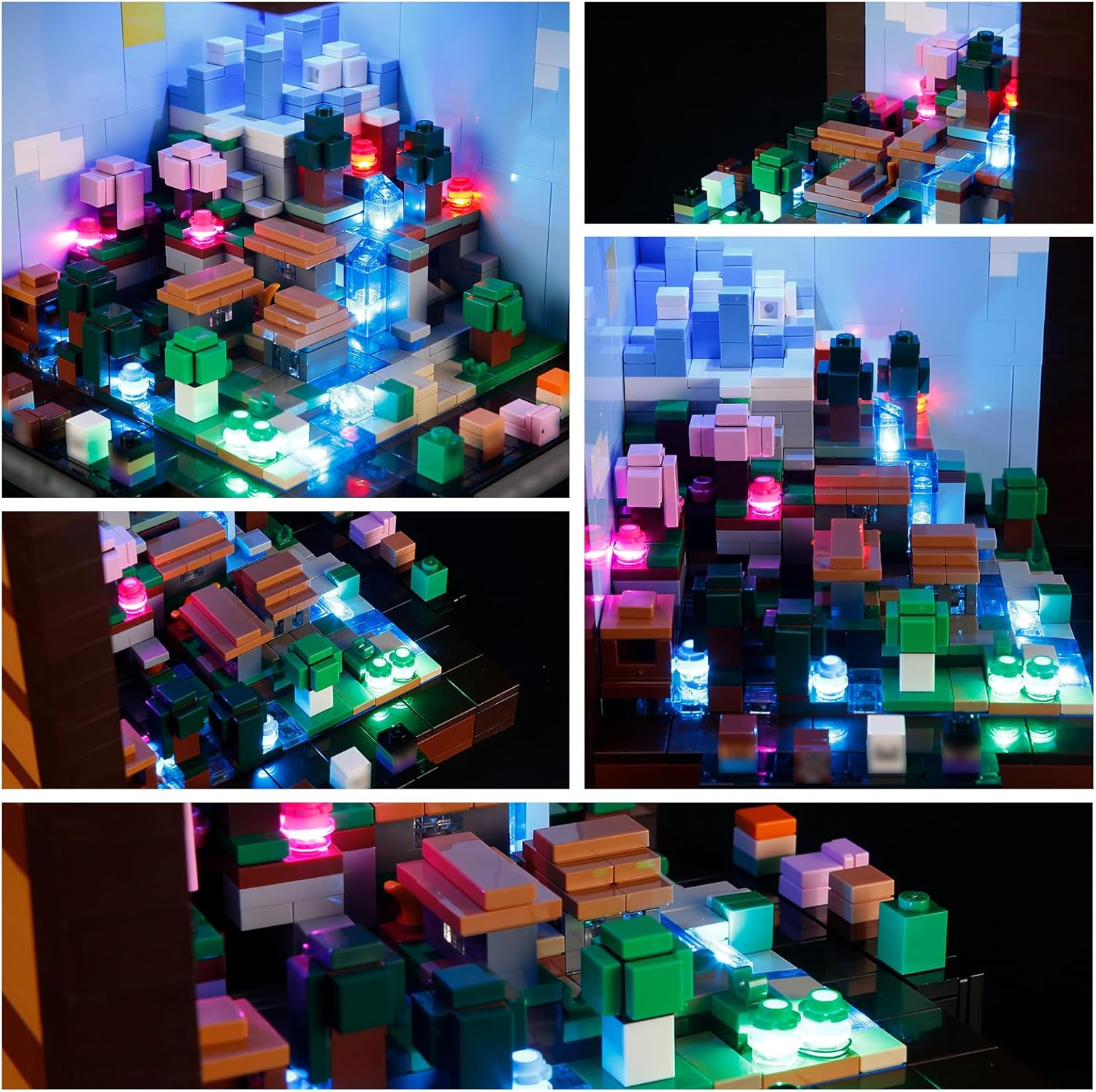 YEABRICKS LED Light for 21265 The Crafting Table Building Blocks Model (Building Set NOT Included)