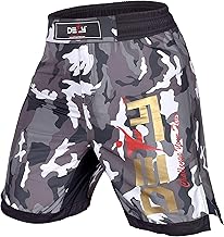 DEFY Premium MMA Fight Shorts Clothing UFC Cage Kickboxing Fighting Grappling Martial Arts Muay Thai Training Camouflage