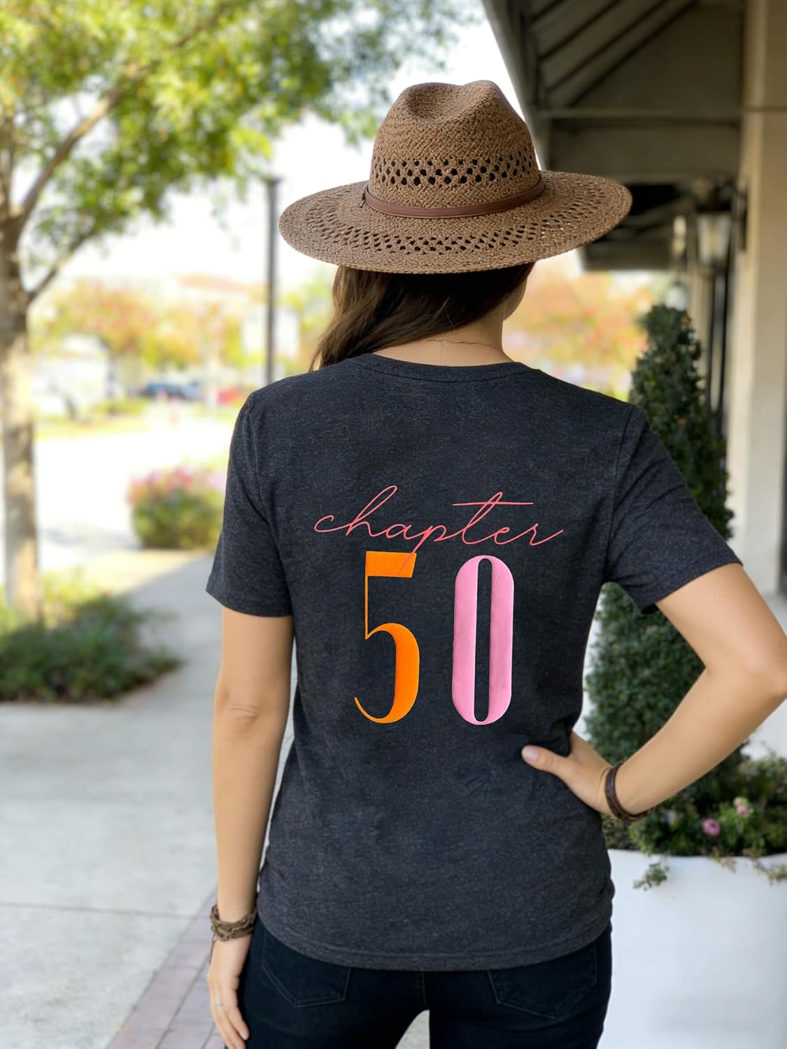Vintage 1976 T Shirts for Women 50th Birthday Gifts Chapter 50 Shirts image 5