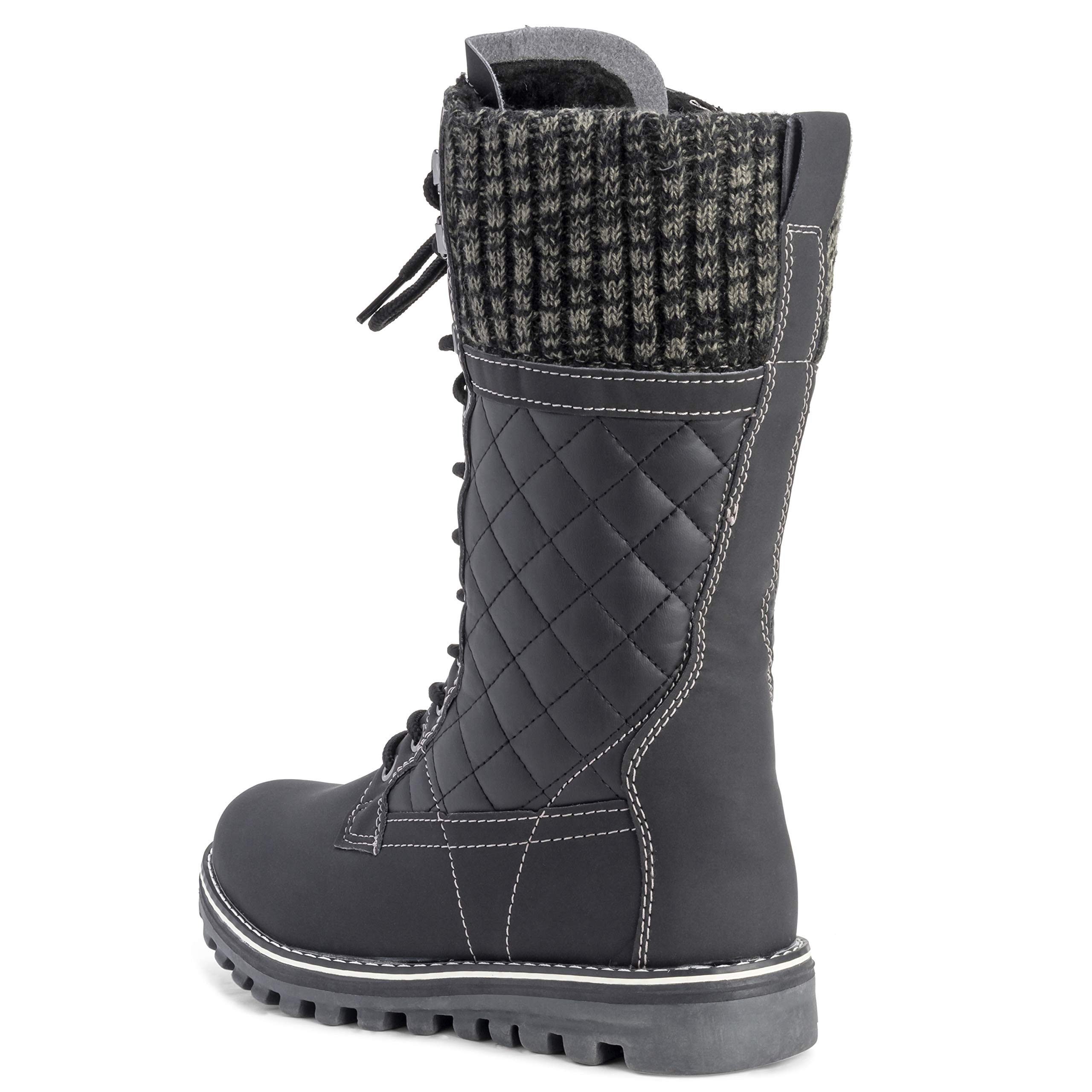 Polar Donna Neve Durevole All'aperto Termico Inverno Caldo Impermeabile Stivali Medio Alto