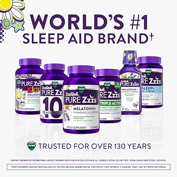 Pure Zzzs, Kidz, Kids Melatonin Gummy, Sleep Aid, Low Amount of Melatonin for Kids, with Chamomile and Lavender, 1 mg, Berry Flavored, 72 Count