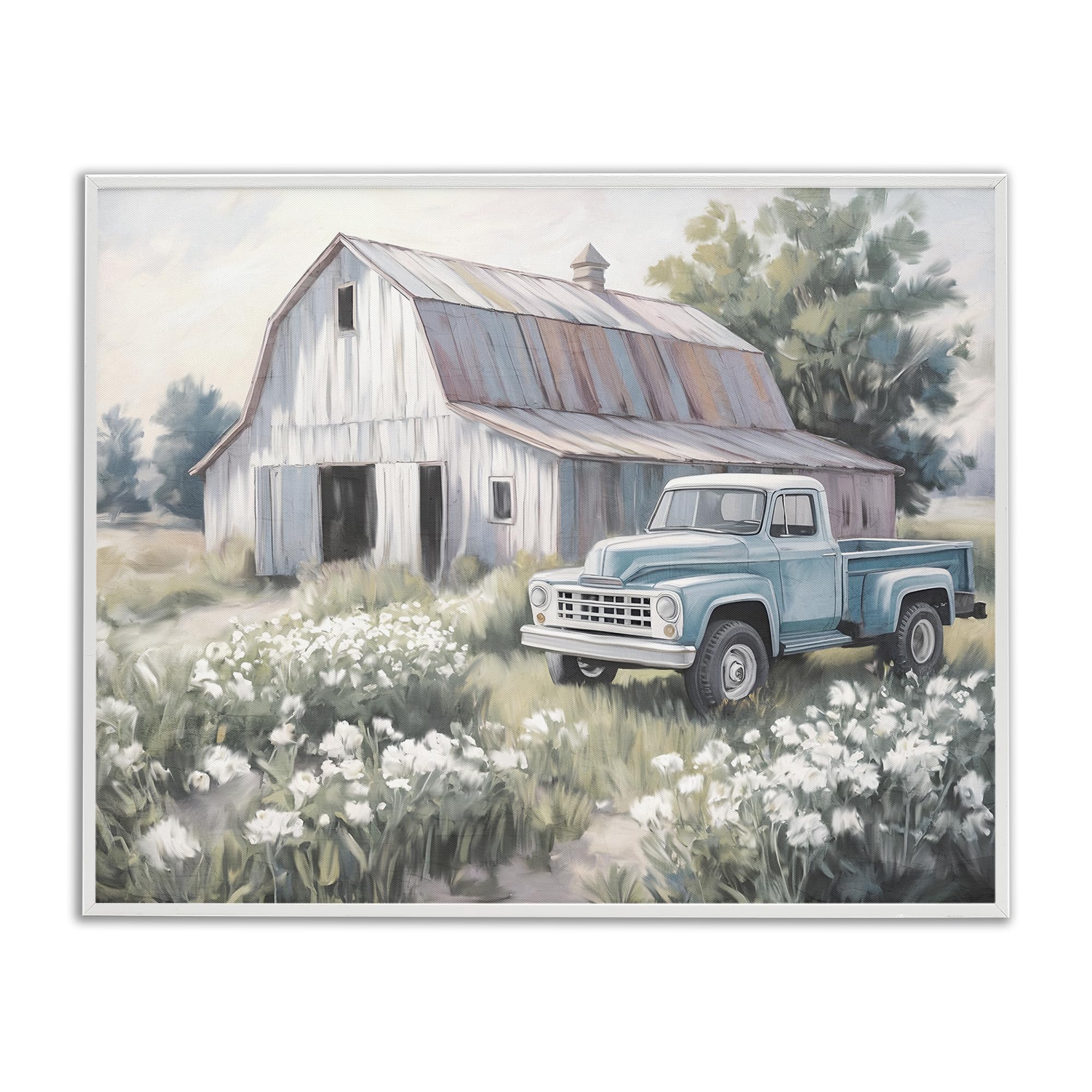 'Pastoral Farm Dreams'| Framed Giclee Art