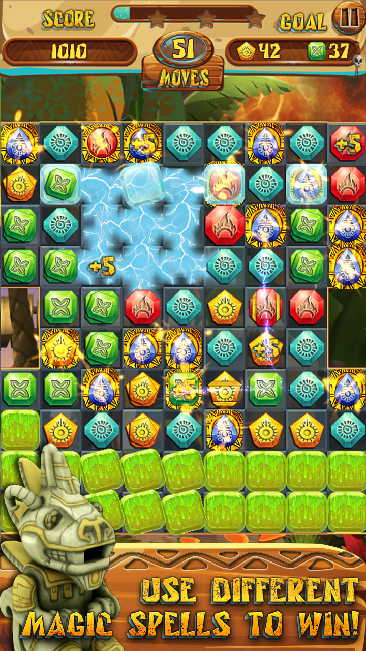 Match 3 Jewels: Aztec Gold - App on Amazon Appstore