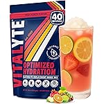 Vitalyte Electrolyte Powder Drink Mix, Isotonic Electrolyte Hydration Mix, Gluten Free Post Workout Powder Mix, Pack of 1, 35 oz., Fruit Punch Flavor