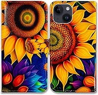 Vista 29 de Funda para iPhone 15 Plus, diseño retro de bandera estadounidense con tapa para teléfono, con ranura para tarjetas, soporte para iPhone 15 Plus