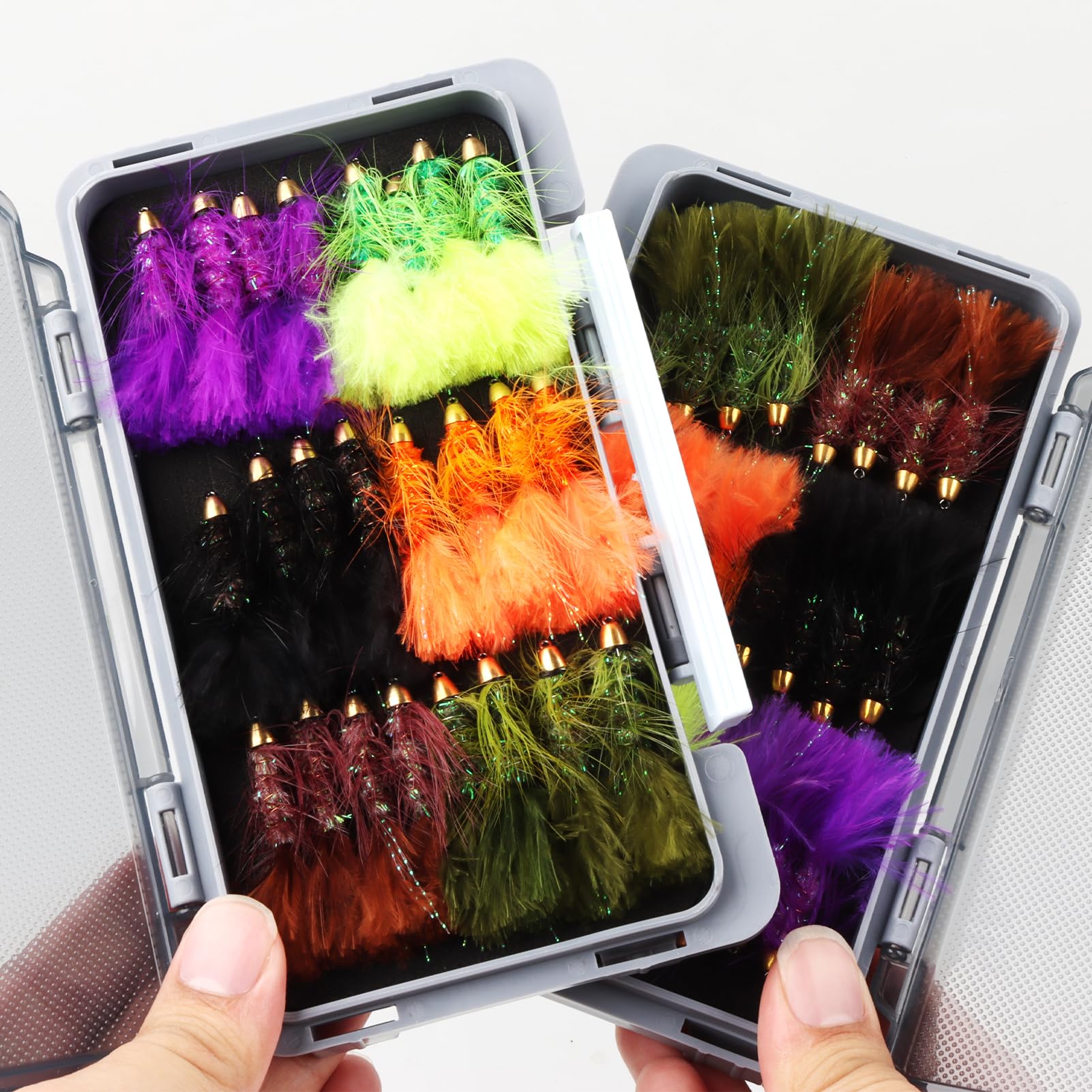 Amazon.co.jp: Wooly Bugger Flies ストリーマー フライフィッシング