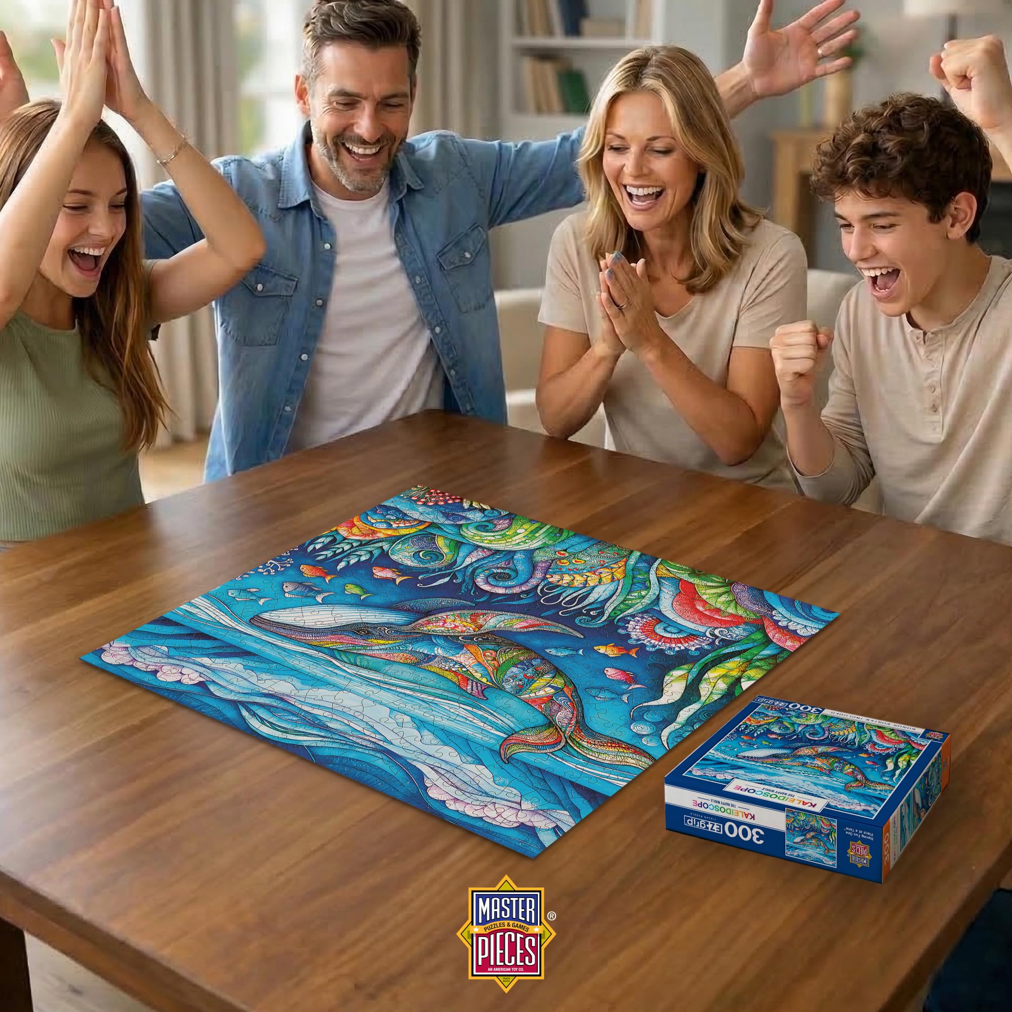 Amazon.com: MasterPieces 300 Piece EZ Grip Jigsaw Puzzle for