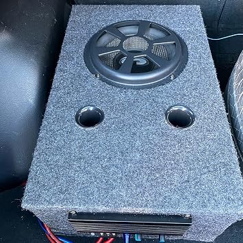 Speaker Box Covering Carpet Grey 39.37 39.37 Speaker Cabinet Subwoofer Sub Box Liner Carpeting Stain-Resistant Multipurpose Felt Liner Carpet for Car Truck Auto RV Boat Marine (Grey)