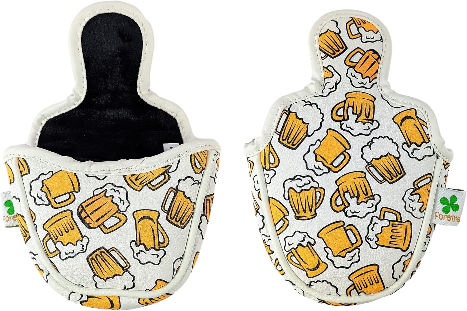 Foretra - Limited Edition Beer Can - Driver Head Cover - Tour Quality Golf Club Cover - Style and Customize Your Golf Bag