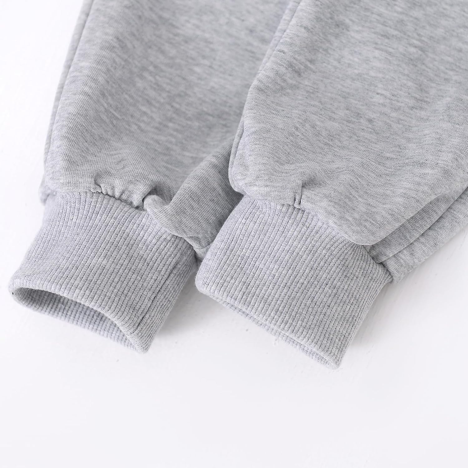 POBIDOBY Kids Solid Color Sweatpants Casual Trousers Comfortable Cotton Sport Pants Boys Girls Spring Summer Fall Age 4T-9Y
