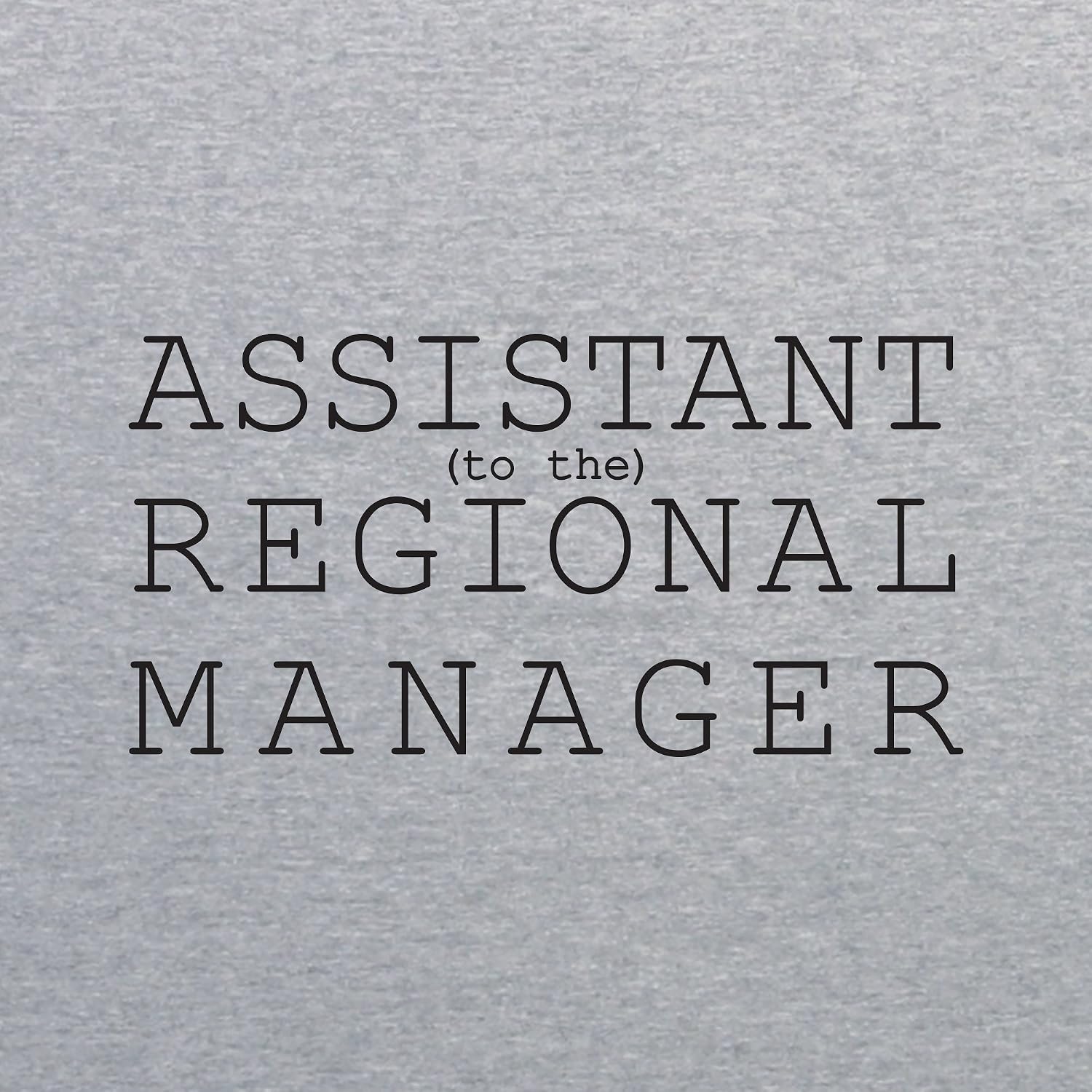 UGP Campus Apparel Regional Manager, Assistant Regional Manager - Funny Joke Adult T Shirt & Infant Creeper Bundle - Grey - Adult XL/Newborn image 4