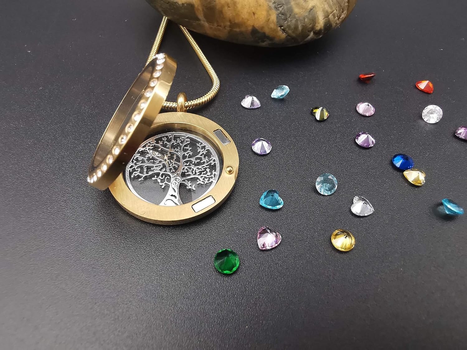 Family Tree of Life Floating Locket - Image 3