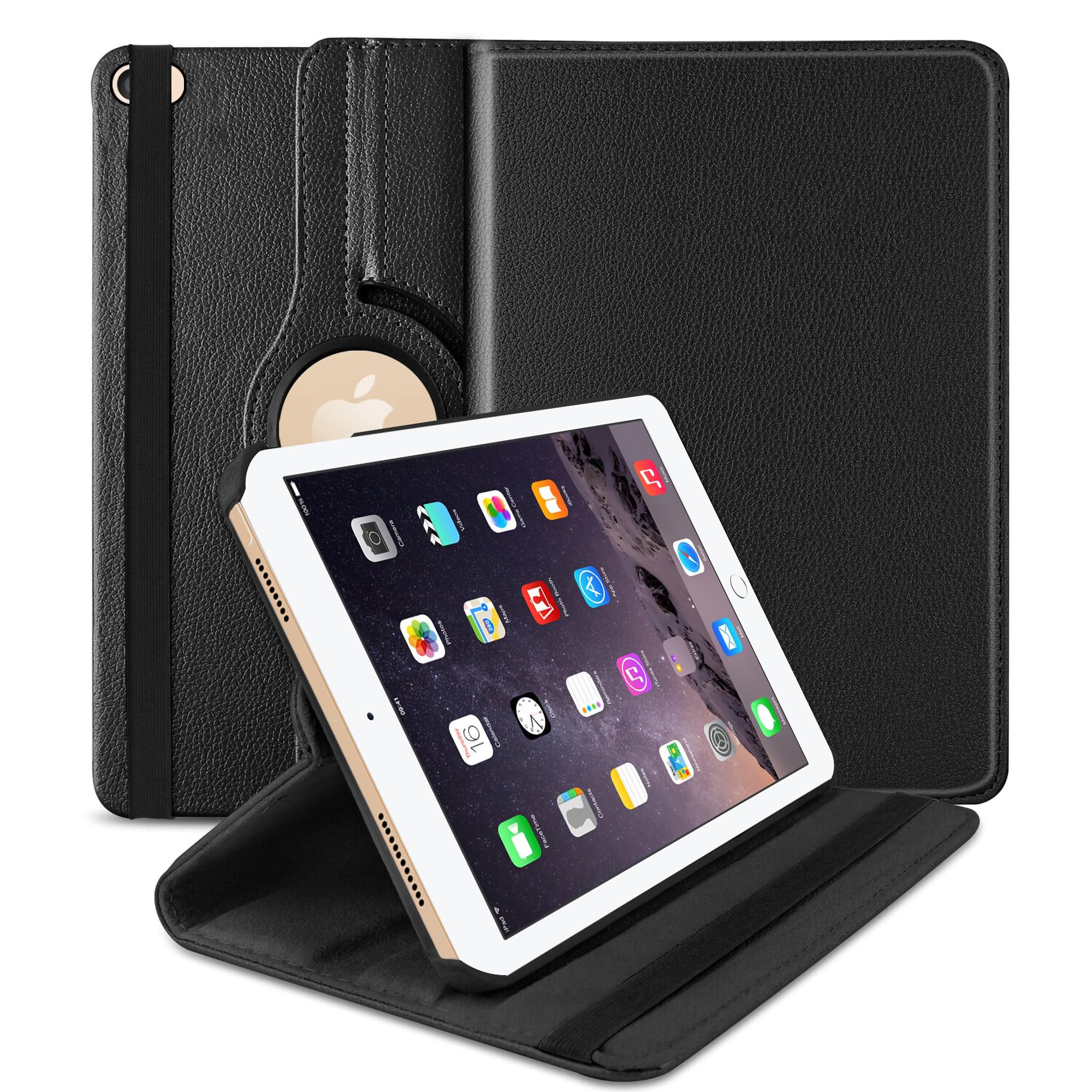 TGK Rotating Cover for iPad Air 2, iPad Air 6 - Black (B00UQ7NV80) Amazon Price History, Amazon Price Tracker