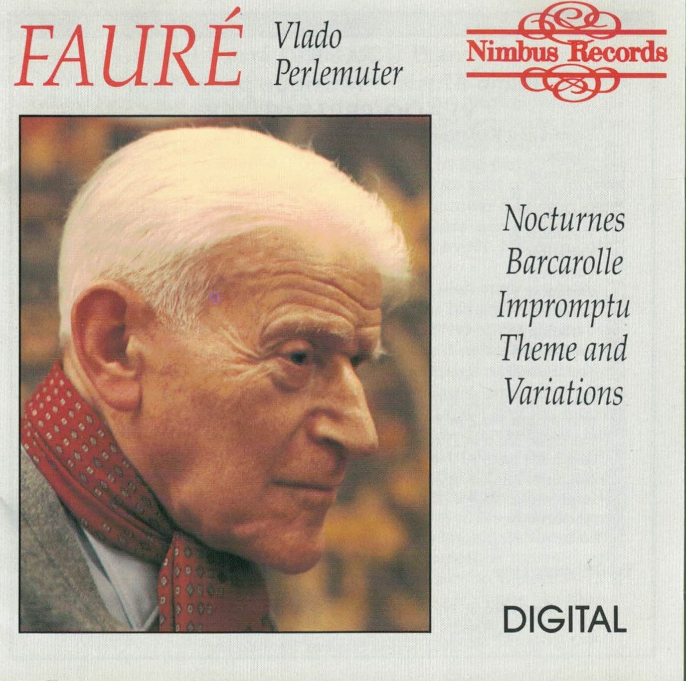 Fauré: Piano Music Nocturnes Barcarolle Impromptu Theme and Variations [Audio CD] Gabriel Fauré and Vlado Perlemuter (piano)