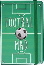 Football Mad A6 Hardback Ruled Pocket Notebook