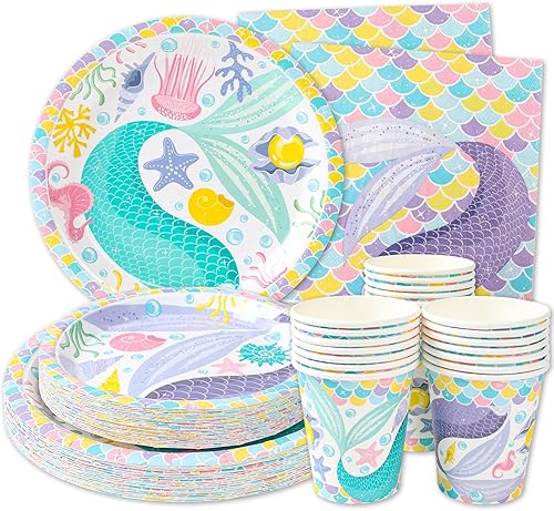 Miniatura 9 de Suministros para fiestas de cumpleaños de motocicleta (sirve 24) platos de cena, platos de postre, vasos, servilletas. Decoraciones de baby shower