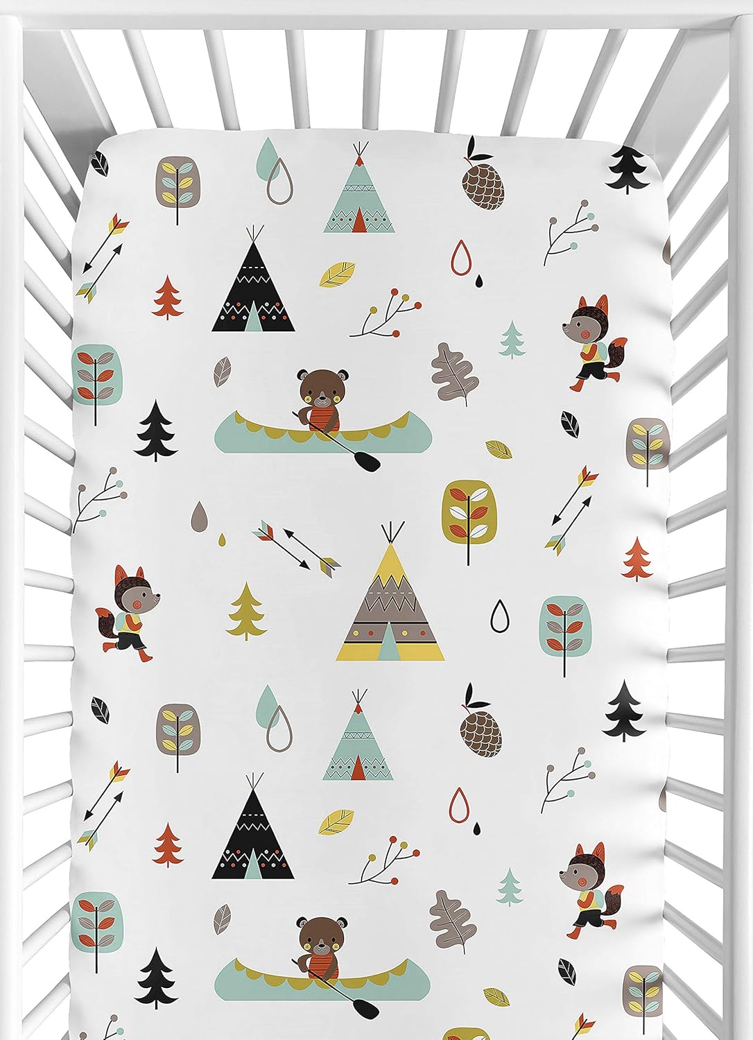 adventure crib sheets