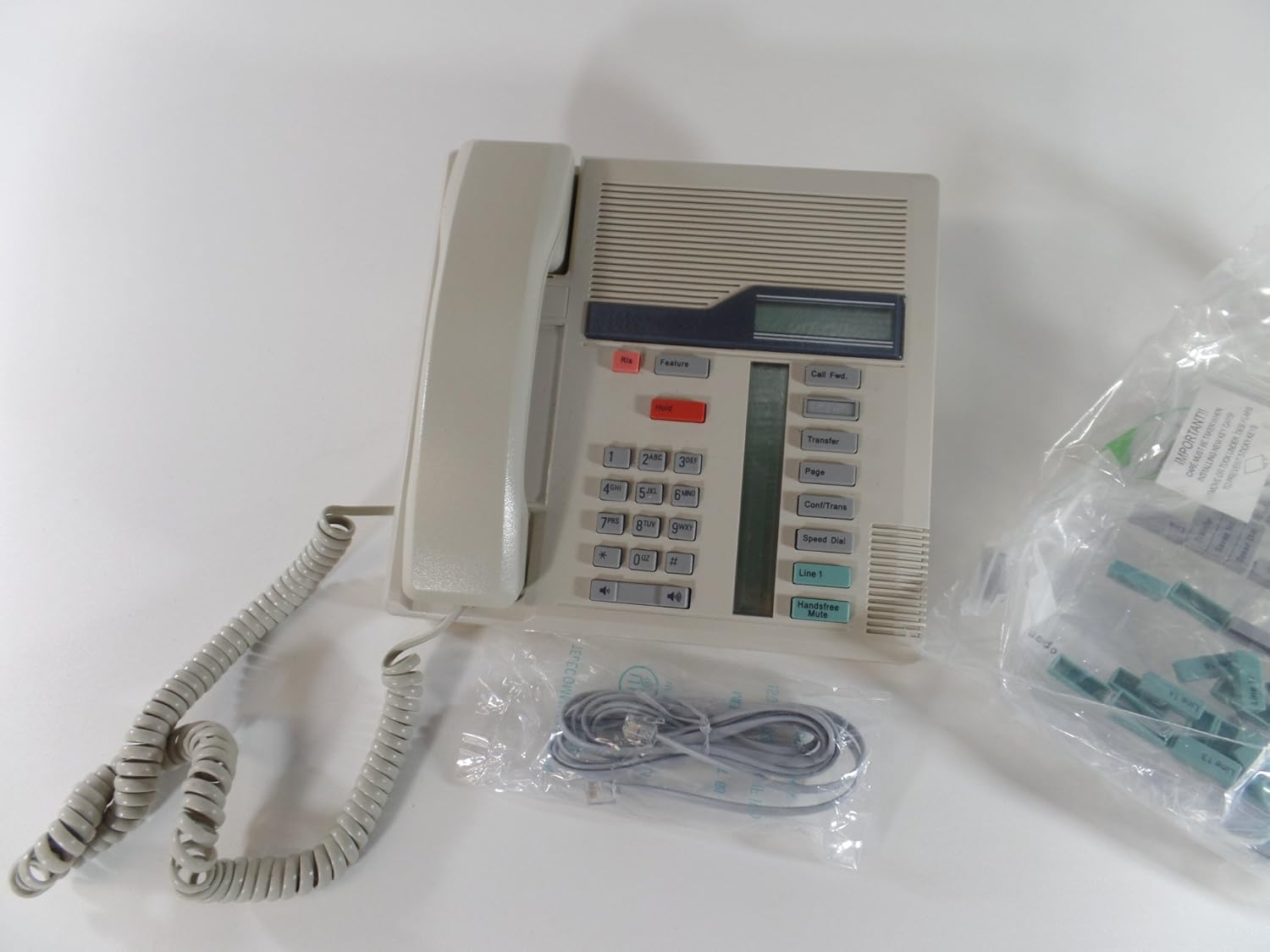 Nortel M7208 Telephone Ash