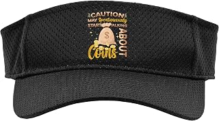 Coin Collector - Talking About Coins Sport Sun Visor