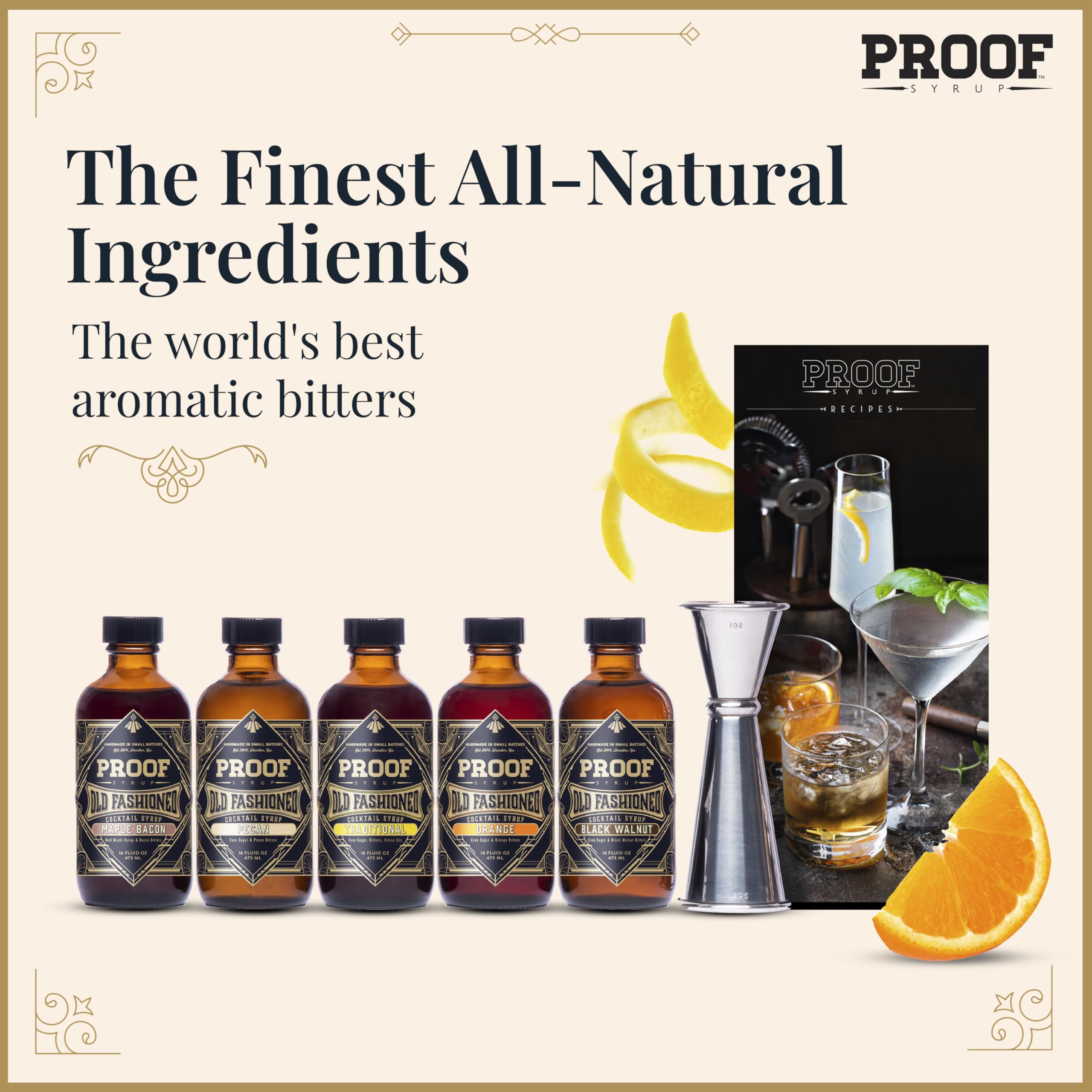 Amazon.com : Proof Syrup - Old Fashioned Cocktail Mix - Made with