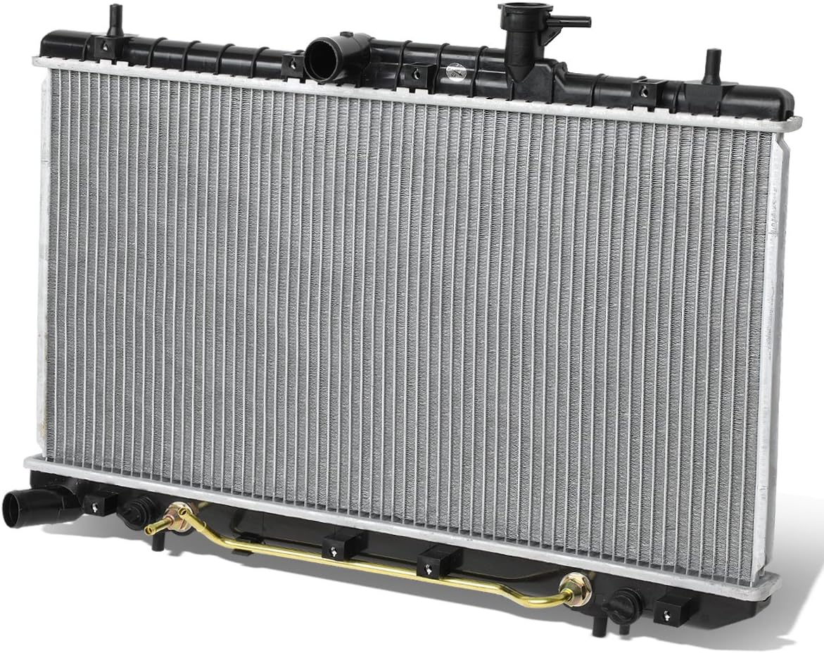 Auto Dynasty Radiator Compatible with 2001-2005 Accent 1.6L AT, DPI 2338 Factory Style 1-Row Cooling Radiator, Aluminum Core