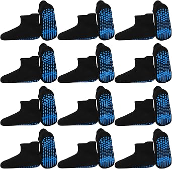 HYCLES Kids Grip Socks, Non Slip Toddler Socks Anti-Slip Kid Socks for Boys Girls 1-7 Years