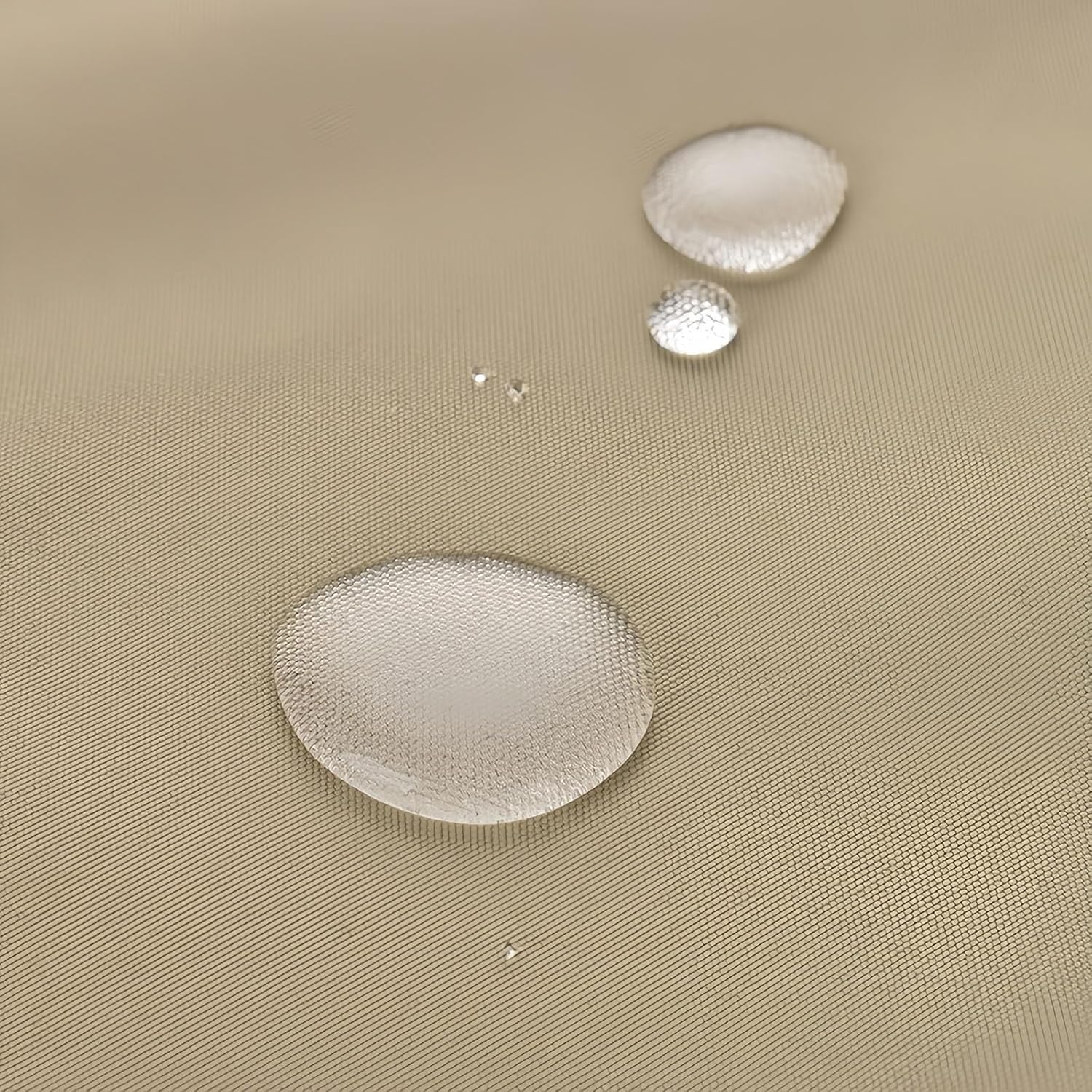 Replacement Umbrella Cover - Patio Umbrella Replacement Canopy, Replacement Fabric Garden Parasol Canopy Cover For 200cm/270cm/300cm +6 Arms/8 Arms Parasol, For Garden Umbrella(Khaki,8 ribs-2.7m(8.8ft