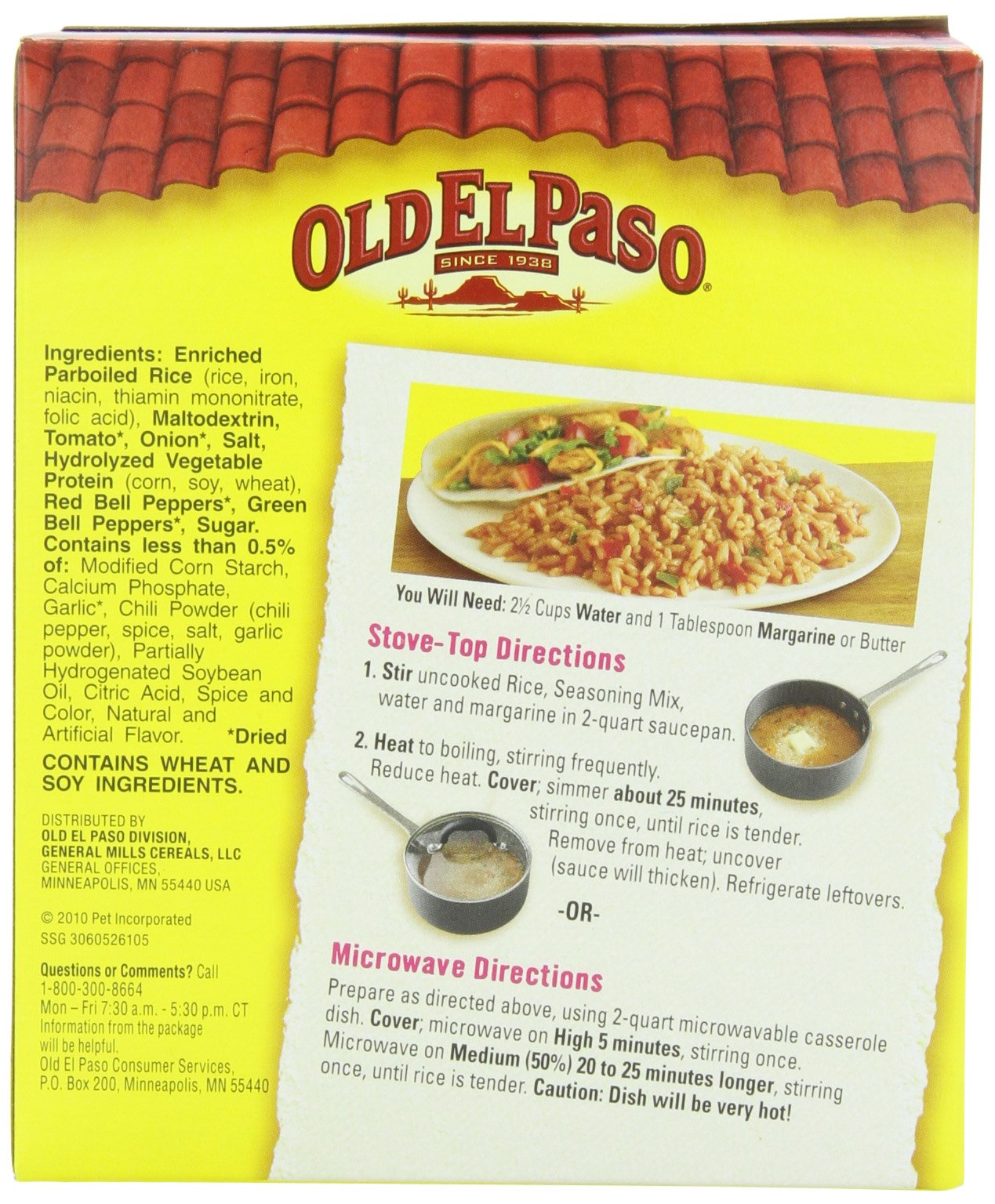 Old El Paso Rice atelieryuwa.ciao.jp