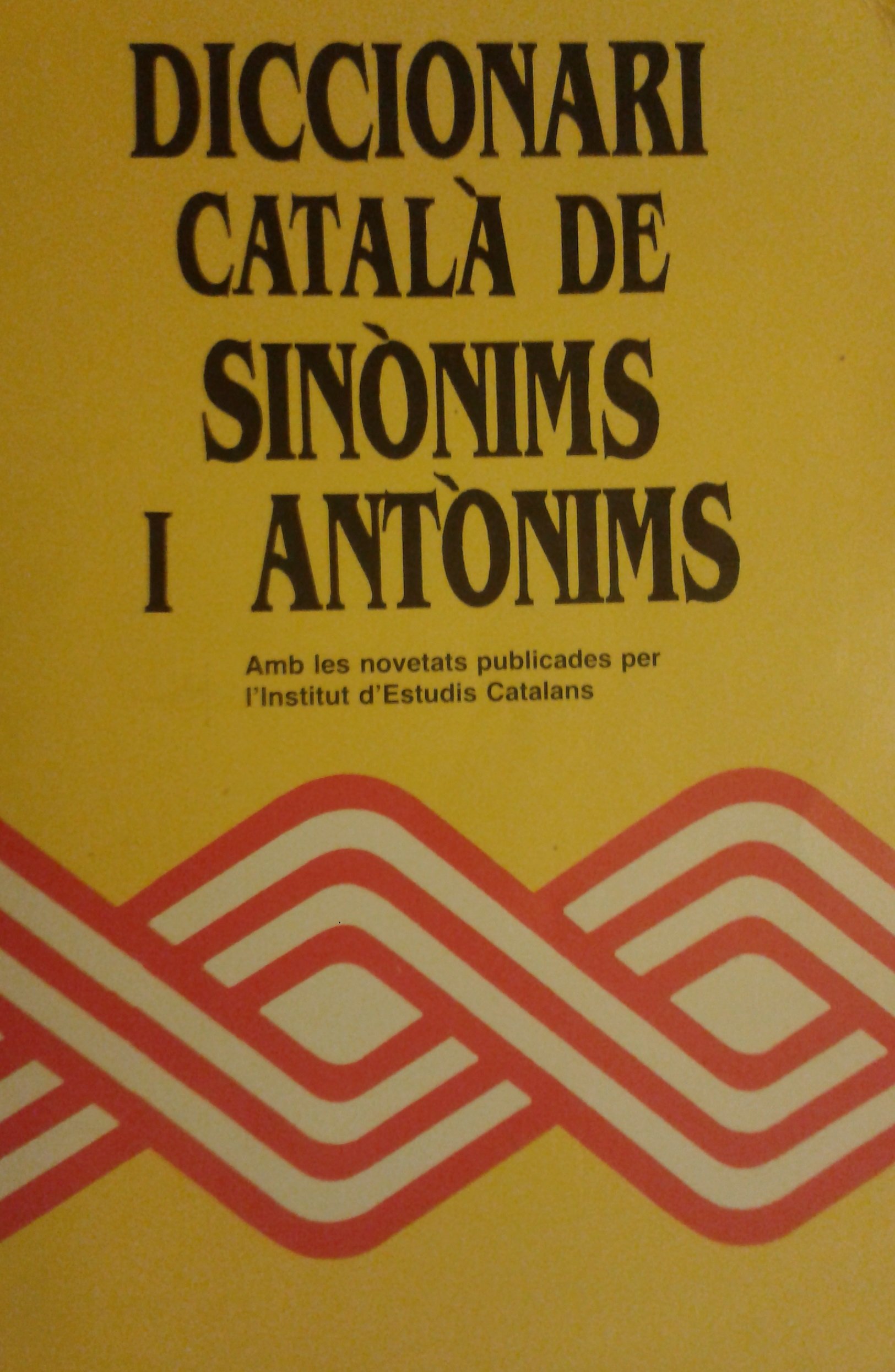 Diccionario de sinonimos y antonimos