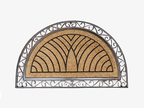 A1 Home Collections LLC A1HC083AMZN A1HC - Coir y caucho natural 30 x 48 pulgadas grueso duradero resistente gran tamaño antidesprendimiento