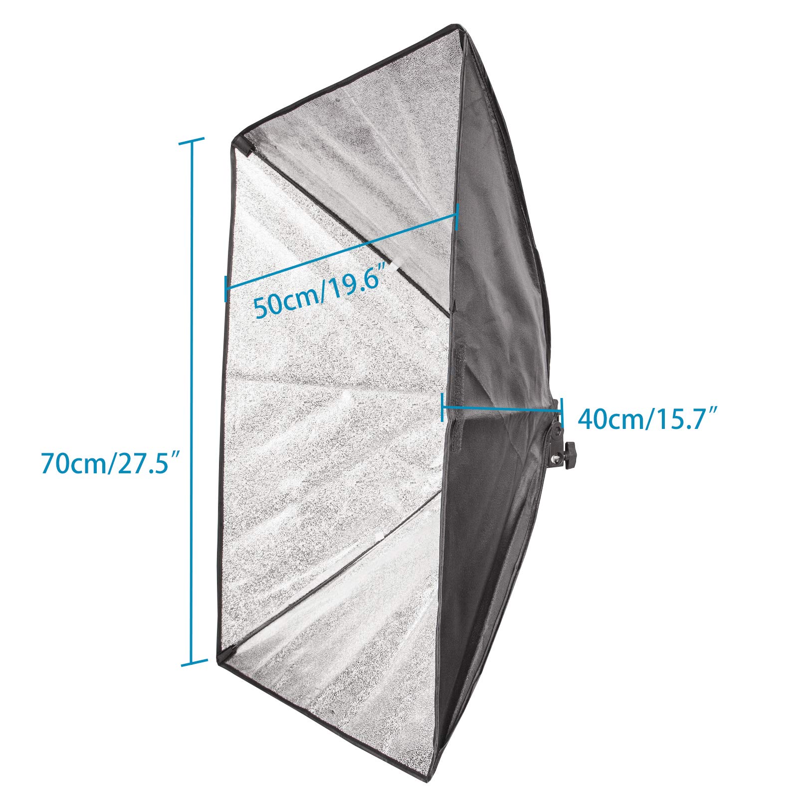 Kit di luci da studio professionale con 2 x 4 en1 attacco E27, 8 x 135 W, E275, 500 K, per fotografia di prodotti, fotocamera, foto alla moda, YouTube, video