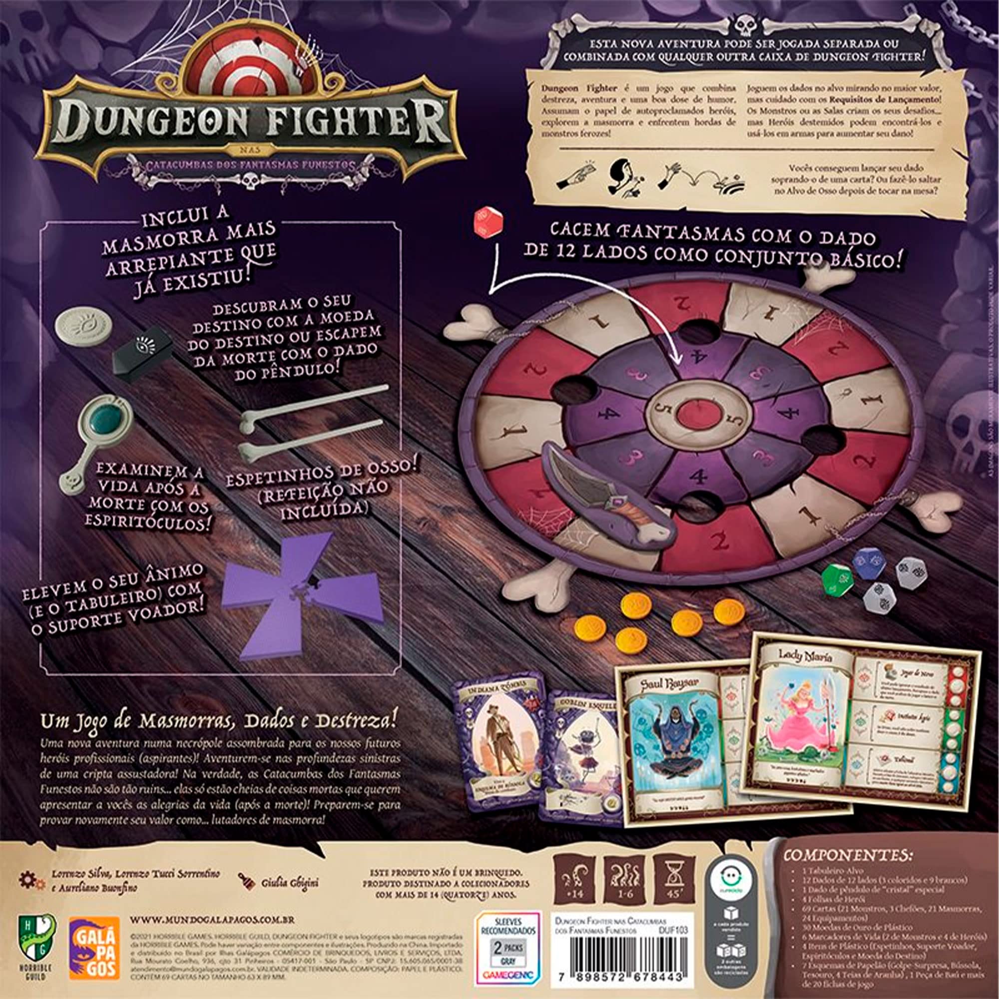 Galápagos Jogos Dungeon Fighter nas Catacumbas dos Fantasmas