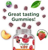 Vista 8 de Lifeable Gomitas de biotina para niños - 5000 mcg - Suplemento de sabor natural de gran sabor, vitaminas masticables vegetarianas sin OMG