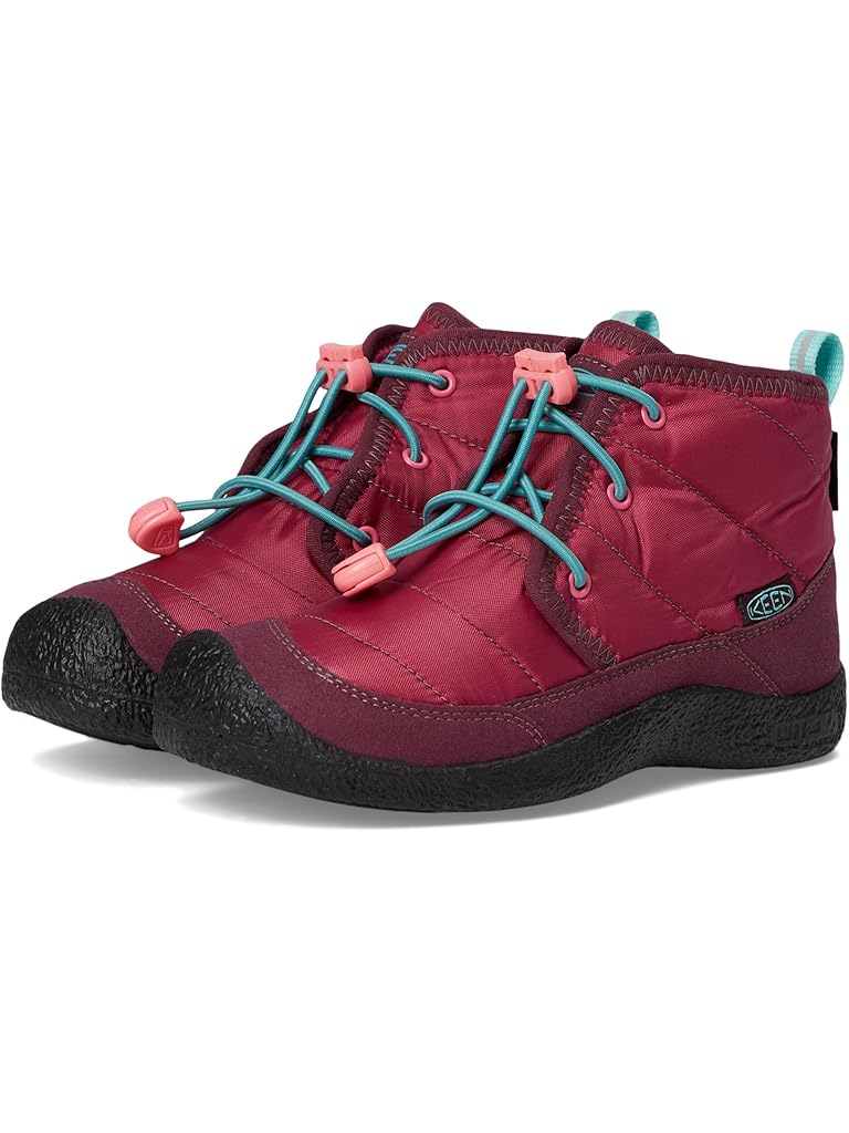 Blue KEEN Howser 2 Quilted Mid Height Waterproof Comfy Durable (Little Kid/Big Kid)