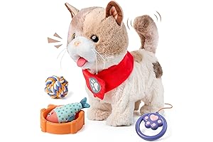 Interactive Kids' Cat Plushie: The Purrfect Companion for Hours of Fun