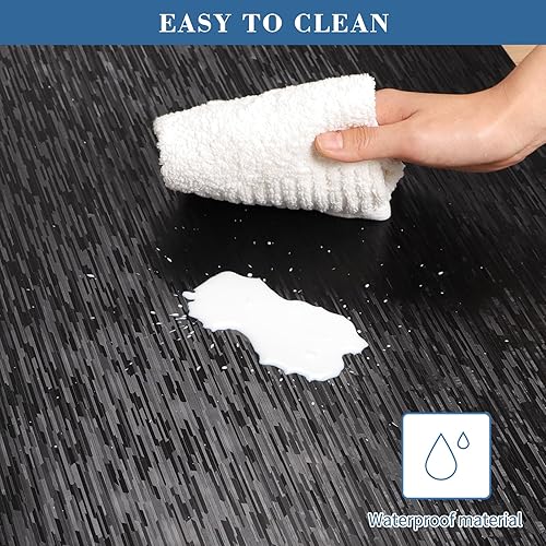 Miniatura 17 de Tydle Tapete para silla de alfombra, 36 x 48 pulgadas, tapete para silla de oficina para suelos alfombrados, tapete protector de suelo