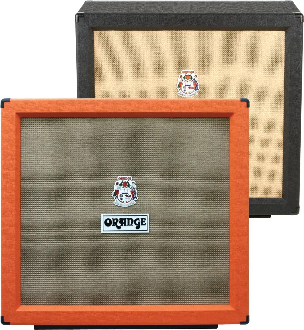 Orange Amplifiers PPC Series PPC412-HP 400W 4x12 Guitar Speaker Cabinet Black Straight